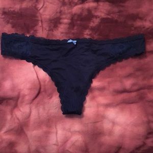 Victoria secret lace thong size medium